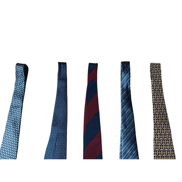 Luxury Designer High End Silk Tie Bundle Nina Ricci Chloe YSL Giorgio Armani - Picture 6 of 16